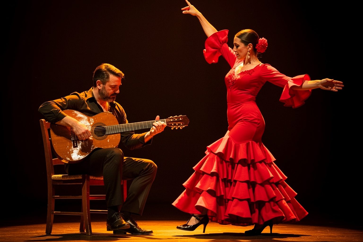 Experiencia guiada en Málaga para Flamenco: tablaos y peñas
